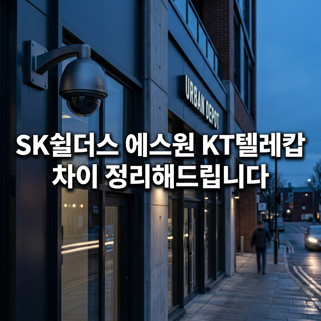 무인경비 업체 비교 이미지